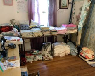 Lots of linens