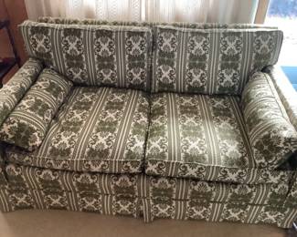 Pr. Of Mid century loveseats…measure 58” l x 34d x 30 h. Presale $50 each