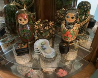 Russian stackable dolls