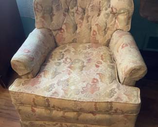 Floral side chair…presale $65
