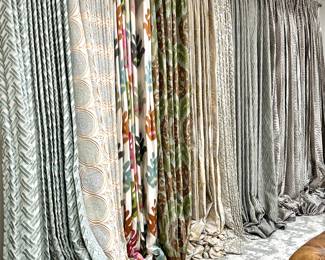 Exquisite Draperies in Fine Custom Fabrics