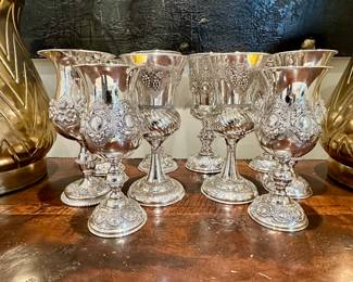 Huge Sterling Silver Chalice Collection!