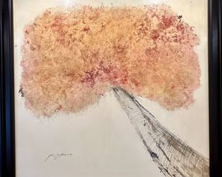 Mixed Media signed Yuri Zatarain 58" x 58"