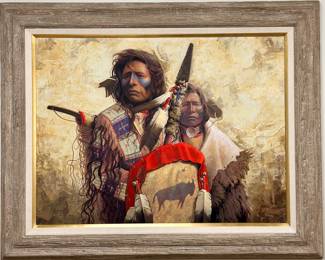Giclée "Calling From the Thunder" by Mark Rohrig