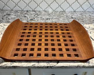 Teak tray