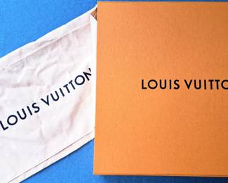 LOUIS VITTON BOX & DUST COVER ONLY
