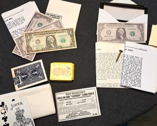 VINTAGE MAGIC TRICKS LOT