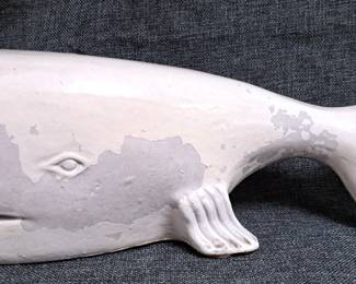 POTTERY BARN LARGE WHALE