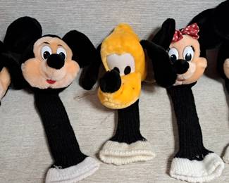 DISNEY VINTAGE GOLF CLUB COVERS MICKEY KOREA