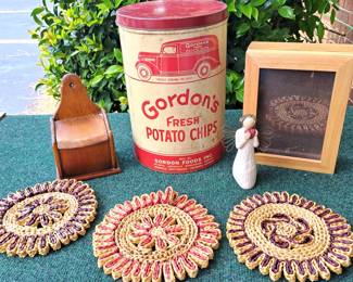 GORDONS POTATO CHIP CAN LOT