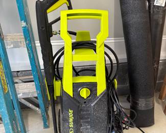 #55 SunJoe pressure washer $40.00