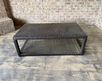 #48 Coffee table 45x26x16 $50.00