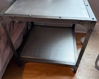 #31 Metal sidetable 24x24 $45.00