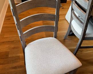 #9 Dining table with 6 chairs 80-112x40x30 $600.00