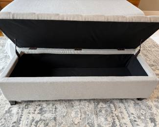 #23 Bench with storage 50"L $65.00