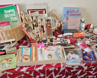 Sewing and craft items