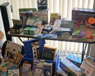 All NEW IN BOXES household and electronic items