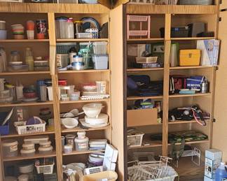 Plasticware $1 each on left