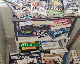 Computer games and programs..disc's at front desk