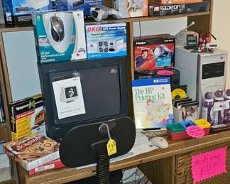Many new items in boxes