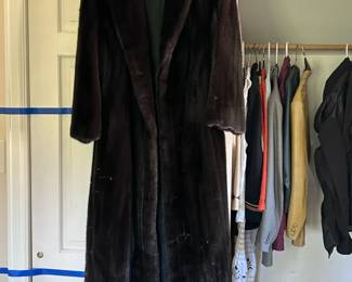 Full-Length Blackglama Mink Coat