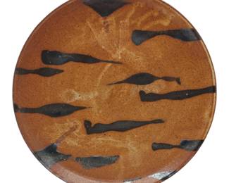 Warren MacKenzie Pottery Platter – 19" Diameter; $6,000 Retail