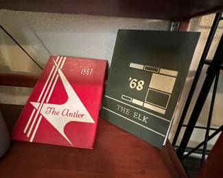 Several very cool old yearbooks… Several military