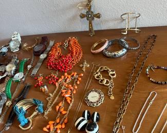 Some really great pieces here in both the sterling silver and the high-end costume categories