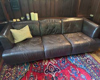 Leather couch