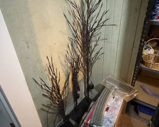 Restoration Hardware light up trees