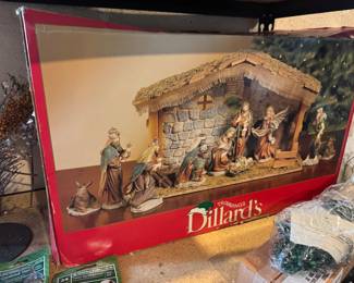 Dillard's trimmings nativity