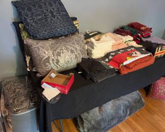 pottery barn and restoration hardware linens
