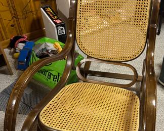 Caned Rocking chair