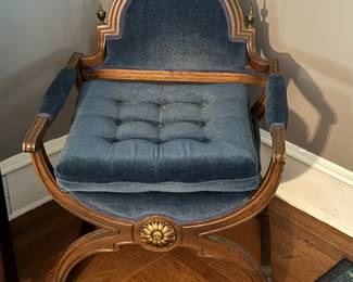 Vintage Victorian Style Parlor Armchair