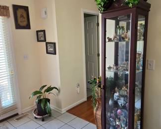 Curio Cabinet & Wall Art