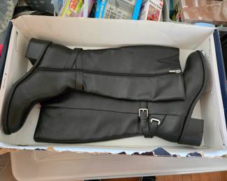 Leather Boots...lots more shoes and boots.