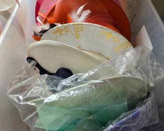 Hats of every color and shape