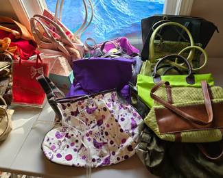 Purses of every color!!