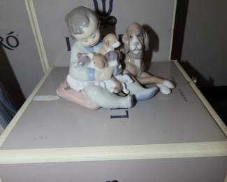 Lladro with box.
