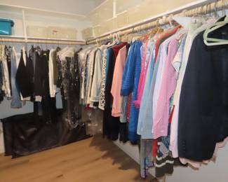Ladies clothing many new with tags. Talbots, Chico, Missook.