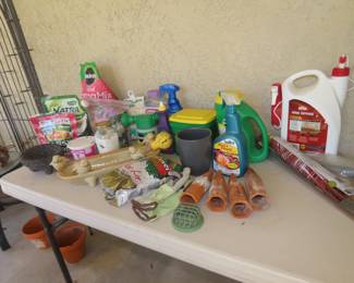 Gardening items.