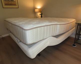Sit and Sleep Queen size adjustable bed.