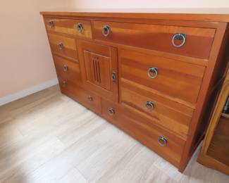 9 drawer cedar lined chest made by the Bentwood Furniture Co.