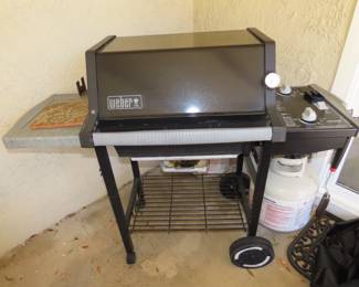 Weber propane gas BBQ