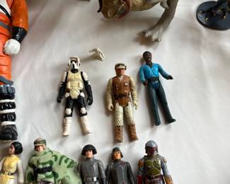 Vintage 1980s Star Wars action figures, Kenner