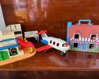 Vintage Playskool and Fisher Price toys