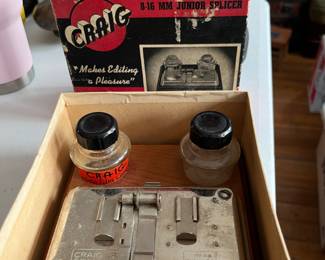 vintage Craig film splicer