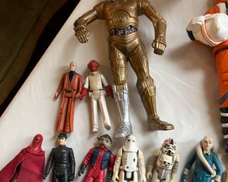 Vintage 1980s Star Wars action figures, Kenner