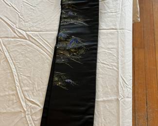 Vintage embroidered obis from Japan