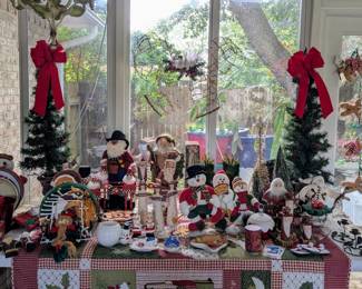 AHHH - THE CHRISTMAS ROOM - filled with HIGH-QUALITY Christmas Items - you will love this room!